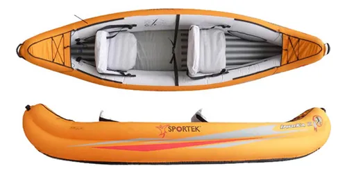 Canoa Kayak Inflable Sportek Indika 3 Unidad De Exhibicion