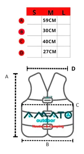 Chaleco Salvavidas De Impacto Aquafloat Pathdarknprene
