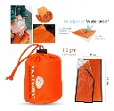 Manta De Emergencia Natway Naranja Camping