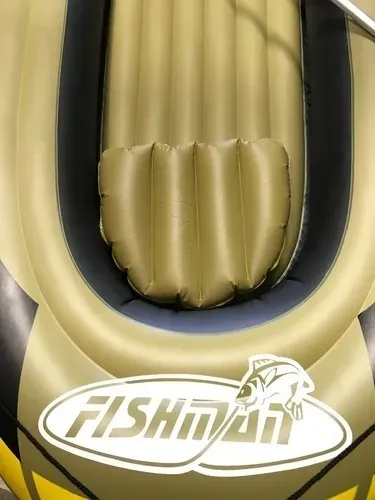 Bote Inflable Fishman 400 C/ Remos + Inflador 3.40m
