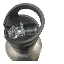 Botella Deportiva Acero Inox Camping C/pico Transparente