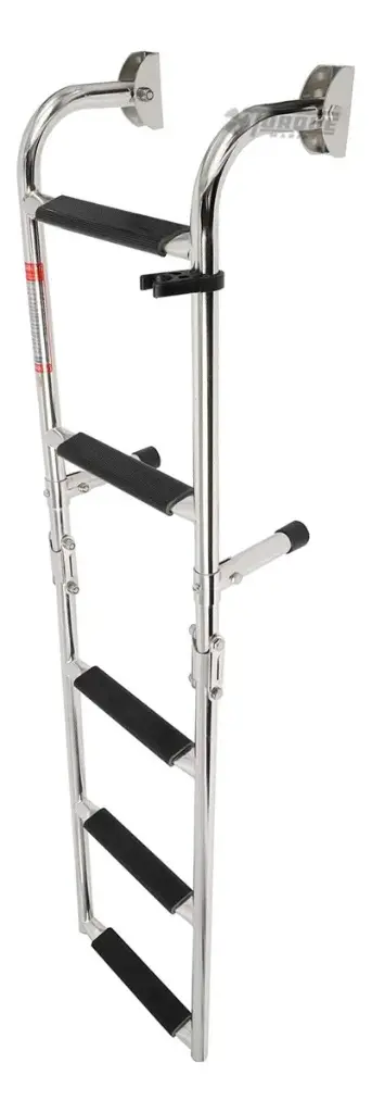 Escalera Nautica Rebatible Acero Inoxidable 5 Escalones