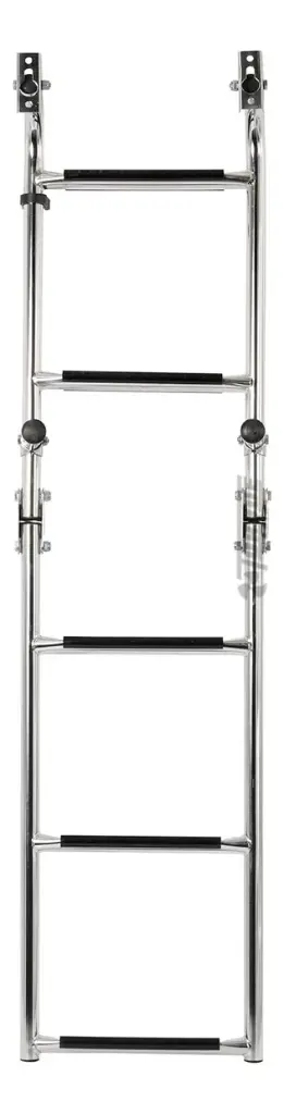 Escalera Nautica Rebatible Acero Inoxidable 5 Escalones