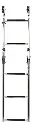 Escalera Nautica Rebatible Acero Inoxidable 5 Escalones