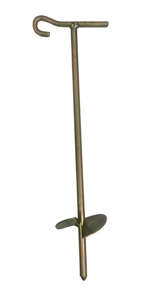 Estaca Para Carpas Gazebos Toldos Con Hélice 31 Cm X4