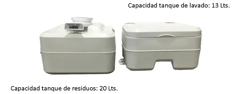 Inodoro Quimico Piston 20 Lts + 4 Liquidos Faba