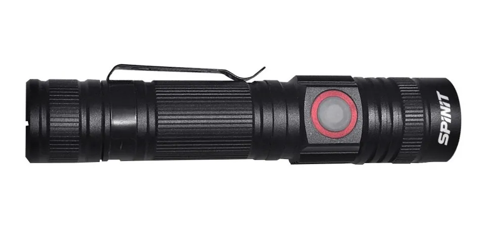 Linterna Spinit Pointmax 200r Recargable Usb 200 Lumens