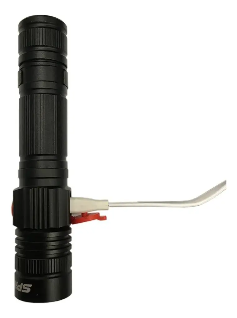 Linterna Spinit Pointmax 200r Recargable Usb 200 Lumens