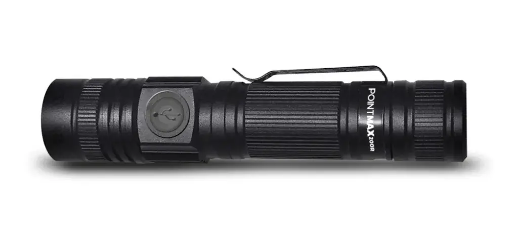 Linterna Spinit Pointmax 200r Recargable Usb 200 Lumens