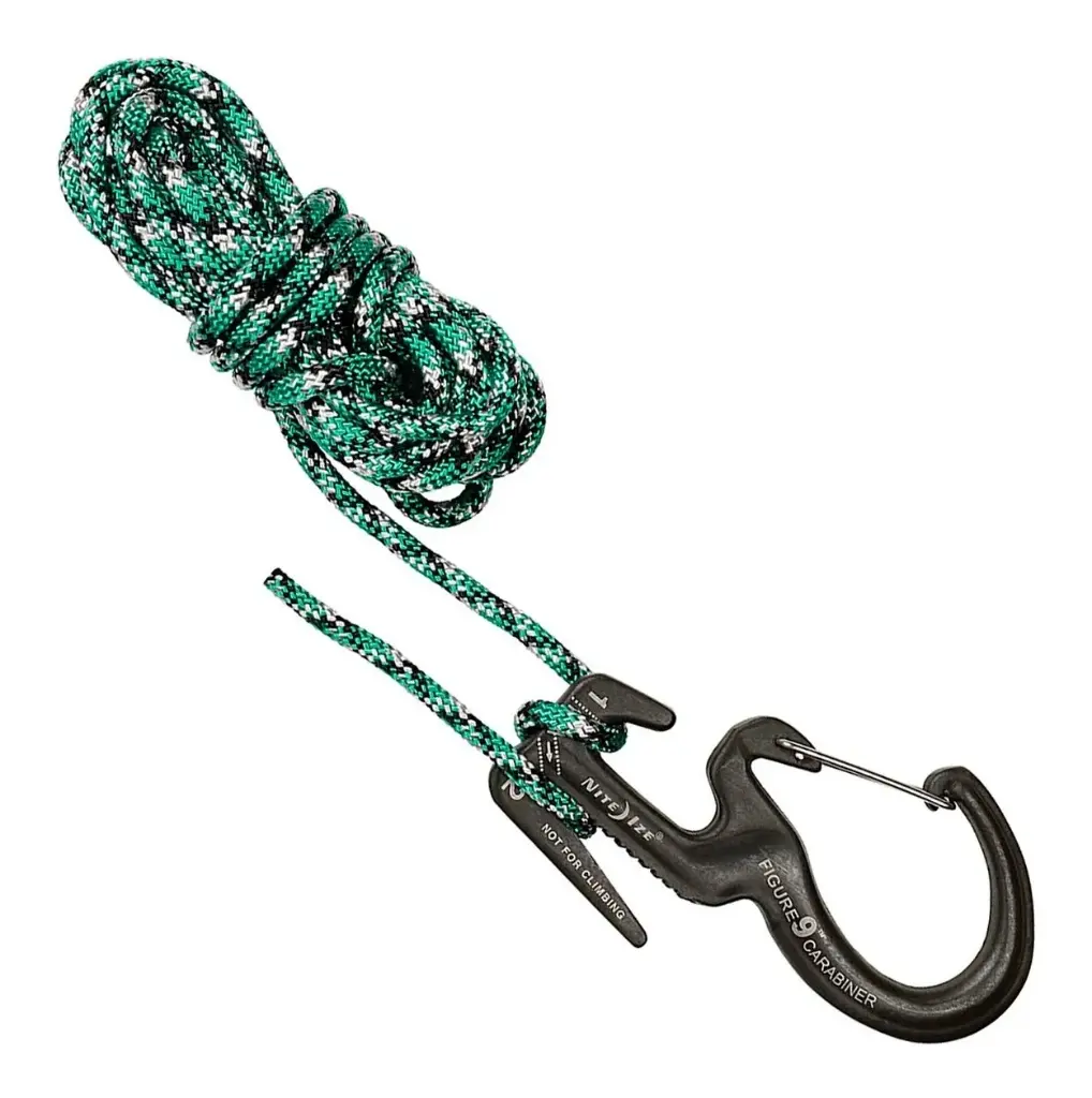 Mosqueton Metalico Grande Con 3 Mts De Cabo Nite Ize