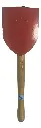 PALA PLEGABLE MANGO DE MADERA ROJA