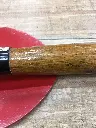 PALA PLEGABLE MANGO DE MADERA ROJA