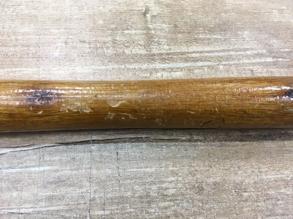 PALA PLEGABLE MANGO DE MADERA ROJA