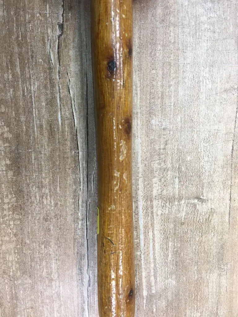 PALA PLEGABLE MANGO DE MADERA ROJA
