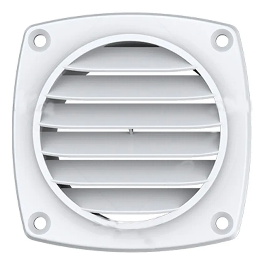Rejilla De Ventilación Plástica Cuadrada 77 Mm P/ Motorhome.