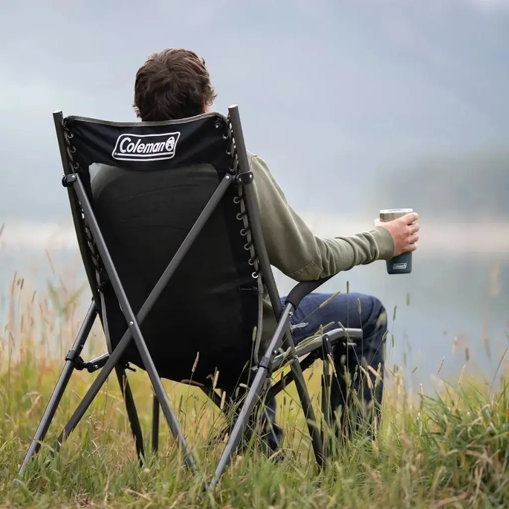 Silla Sillón Plegable Camping Coleman Confort  Suspensión 136 Kg