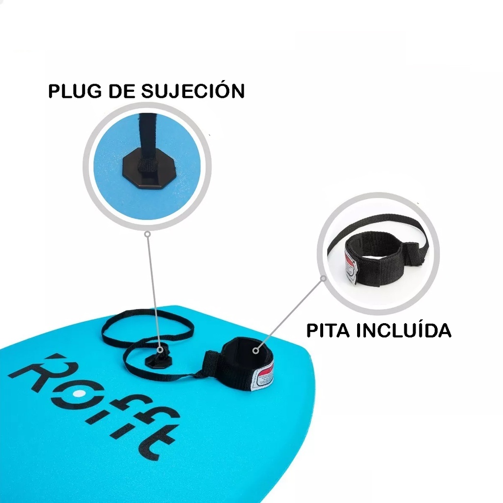 Tabla Body Board Barrenador Surf Pita Xpe 33