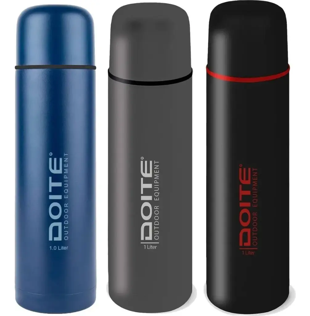 Termo Doite Max 1 Lts Con Funda Neoprene 24hs Acero 