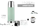 Termo Waterdog Obus De Acero Inoxidable 0.75l Pico Matero