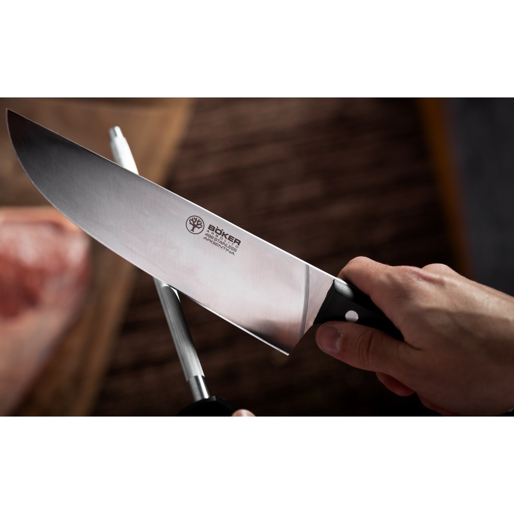 Cuchillo Arbolito Hoja De 20cm Acero Inoxidable Carnicero