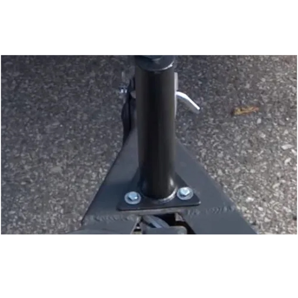 Pata Estabilizadora Trailer Con Gato Manivela Rueda 5000lbs