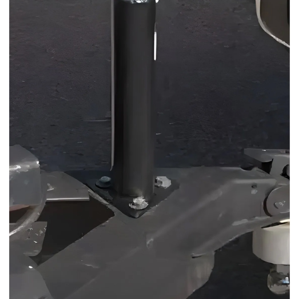 Pata Estabilizadora Trailer Con Gato Manivela Rueda 5000lbs