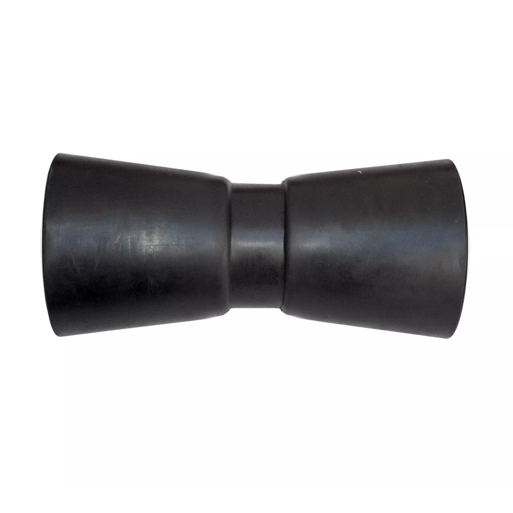 Rodillo De Goma Doble Cono Buje Plást 150x80mm 