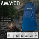 Carpa Awayco Para Baño Portátil Ducha Vestidor Campop
