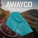 Carpa 2 Personas Awayco Frey 2000mm 2,95 Kg Trekking