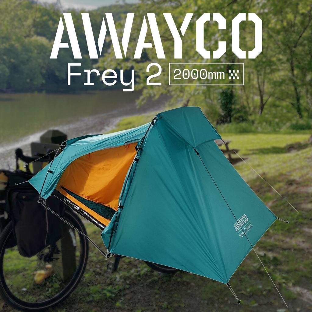 Carpa 2 Personas Awayco Frey 2000mm 2,95 Kg Trekking
