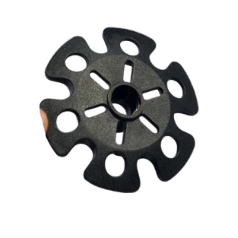 Bastón De Trekking Awayco Senderismo Antishock Montaña Negro