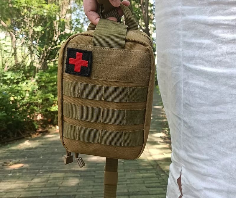 Riñonera Awayco Pouch Táctico Morral Bolso Bolsillo Marrón