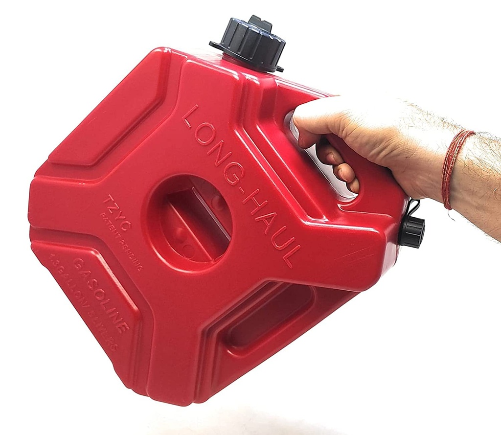 Tanque Bidón 3 Lts. Nafta Chato Con Soporte Awayco 