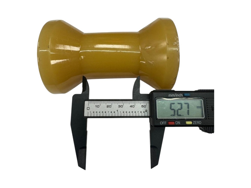 Rodillo De Goma Amarillo Grande