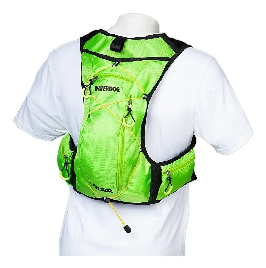 Mochila Waterdog Hidratante Con Bolsa 2 Litros Camel Bag