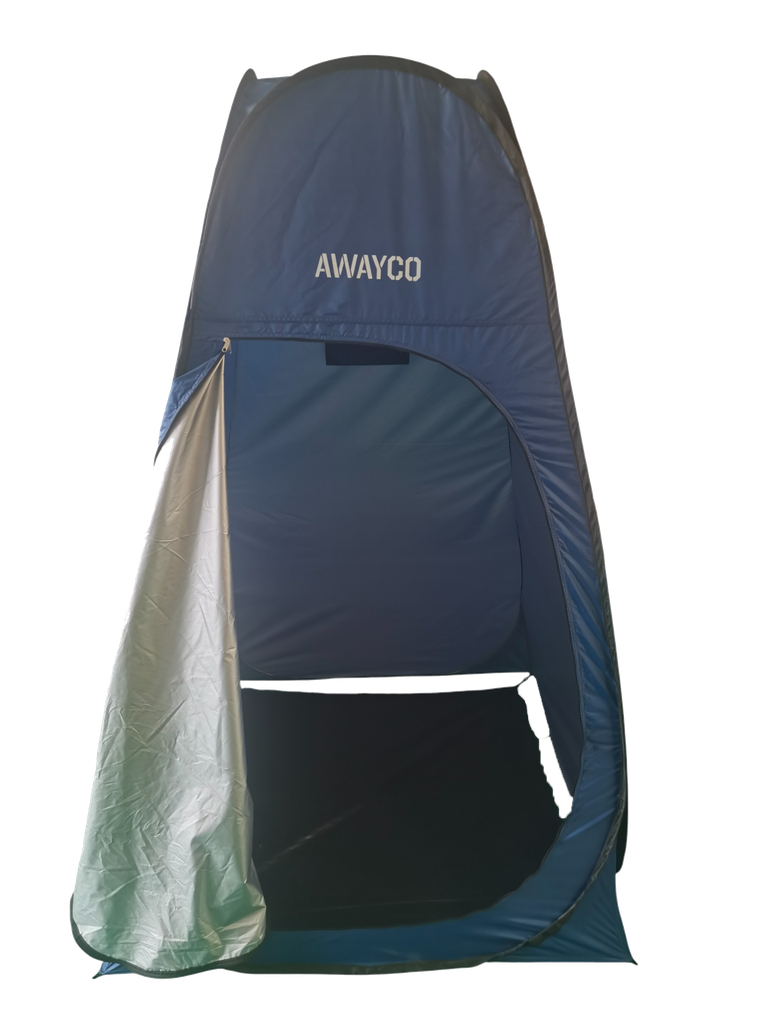 Carpa Baño Awayco Campop Vestidor Cambiador Con Inodoro Químico Torque Marine 10l + Liquido Faba