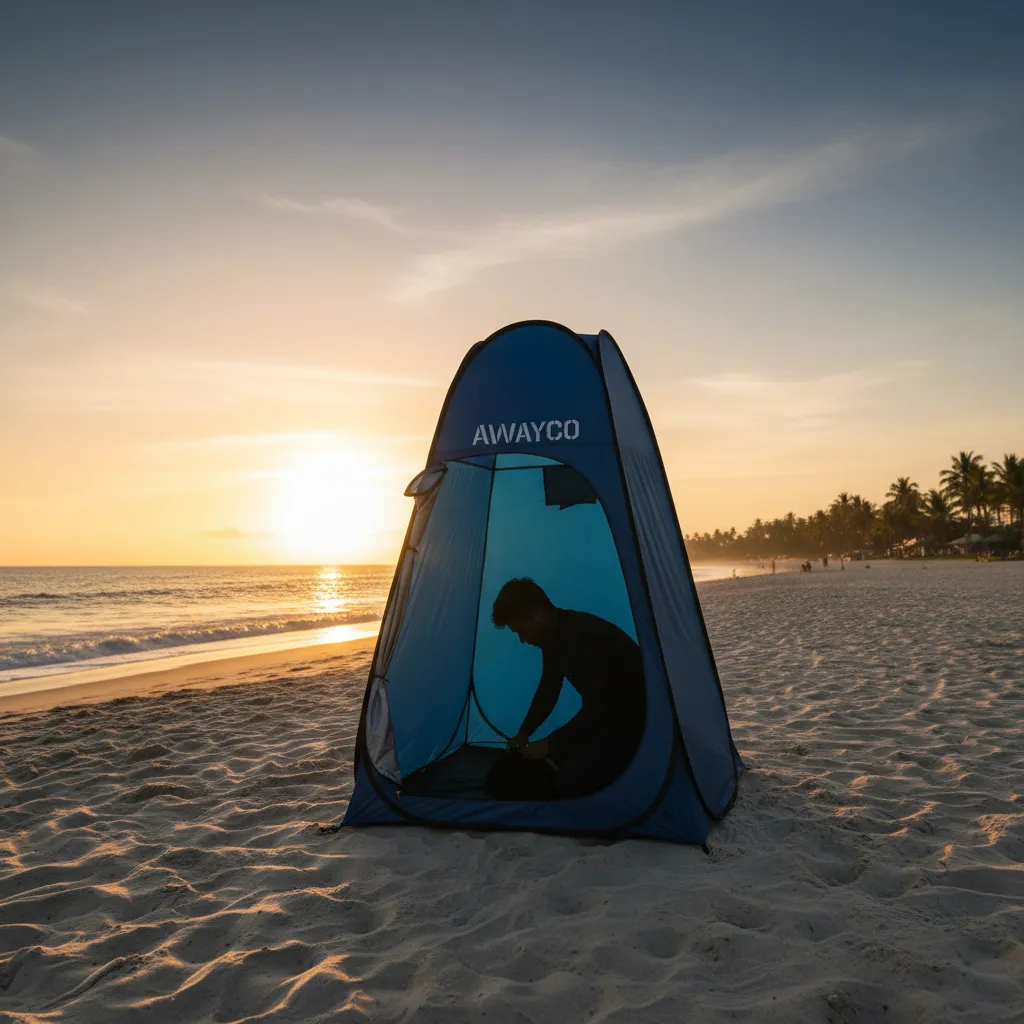 Carpa Awayco Para Baño Portátil Ducha Vestidor Campop