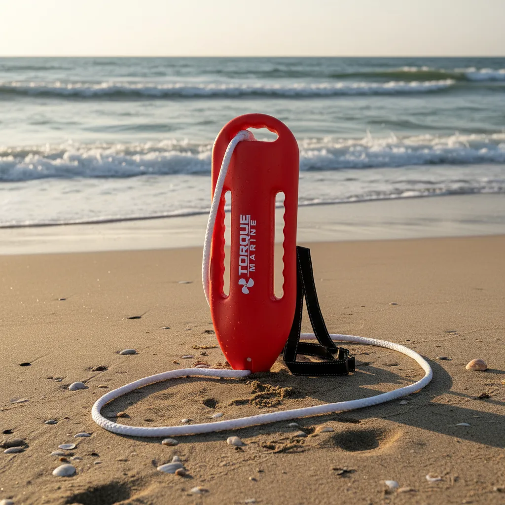 Kit Guardavidas Torpedo Profesional Rescate Torque Marine Combo 5 