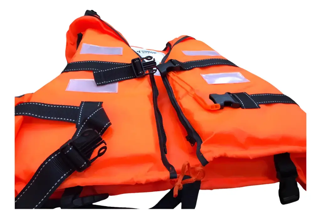 Chaleco Salvavidas Torque Marine Adulto Con Cuello Y Silbato Reglamentario No Aprobado