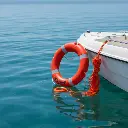 Salvavidas Circular Torque Marine Plástico 58 Cm + Cuerda 30m