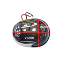 Farol de proa bicolor chico Cromado con lampara                                    