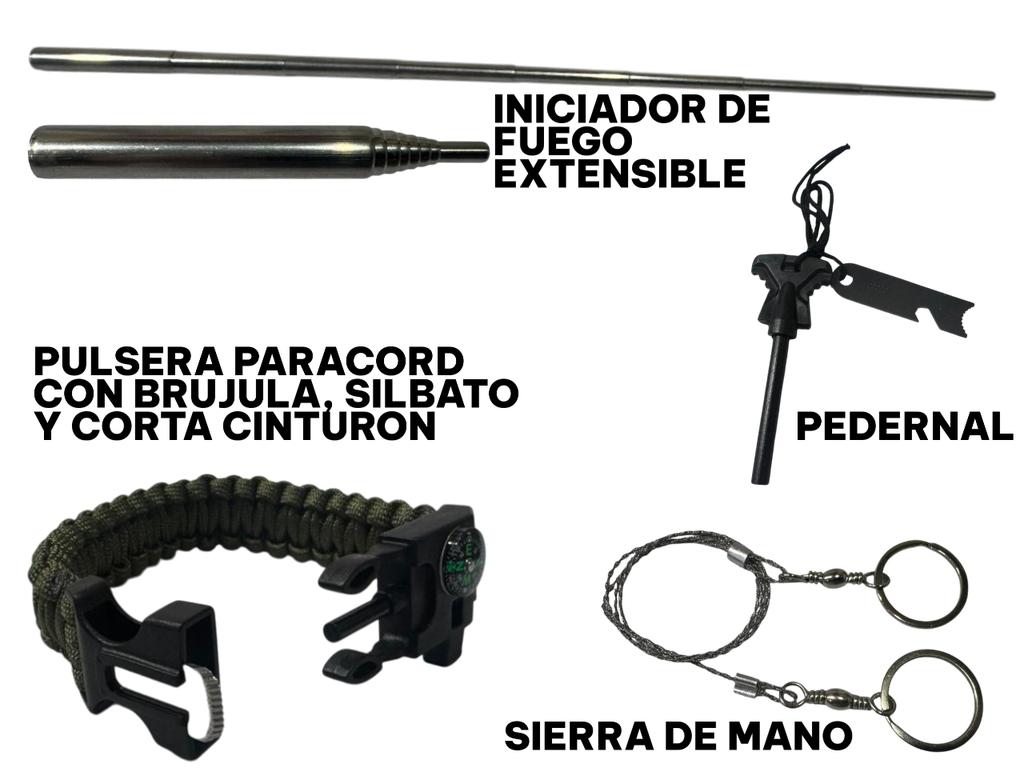 Kit De Supervivencia Awayco Multifunción Emergencia 11 En 1 