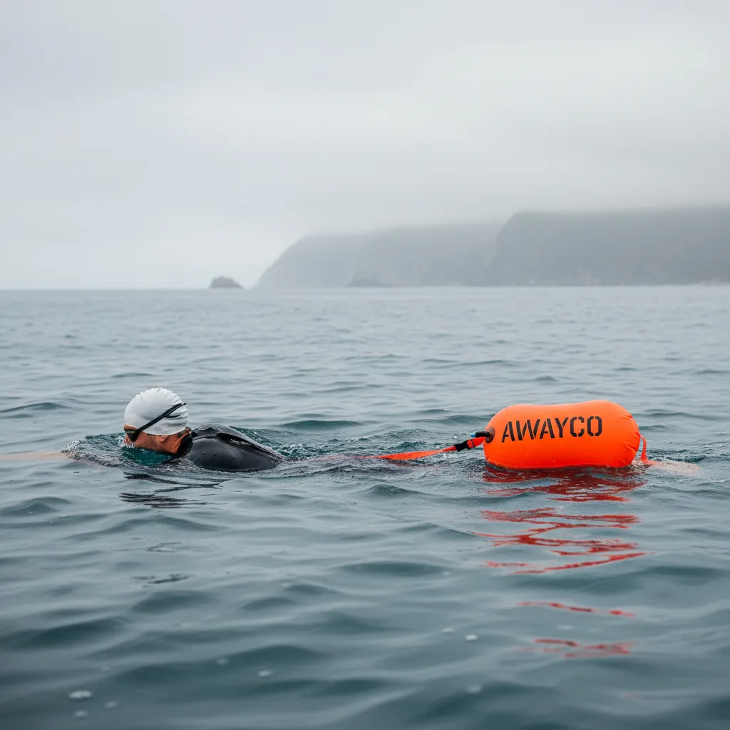 Boya Nado Awayco Natación Triatlón Aguas Abiertas Swim Buoy
