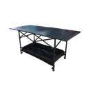 Mesa Plegable Awayco Enrollable Aluminio Calidad Superior Negro