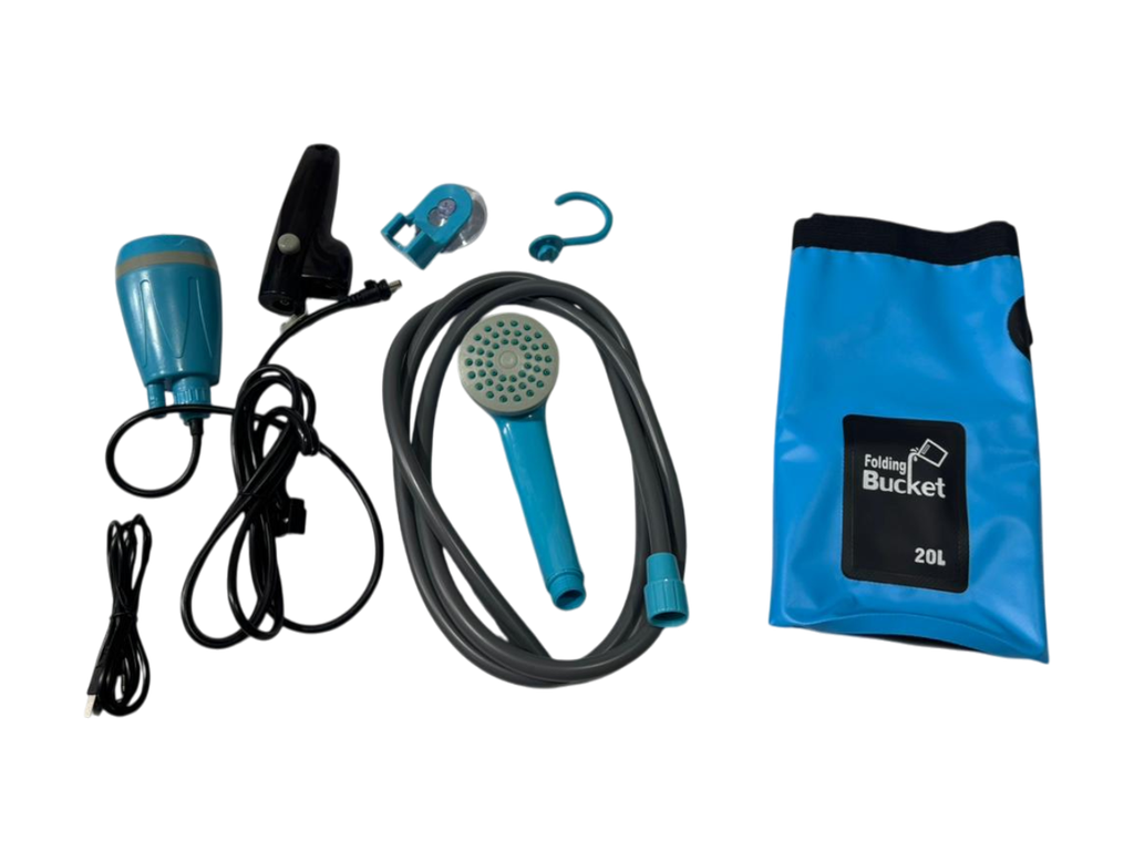 Ducha Portátil Para Camping Awayco Recargable Usb Aire Libre 