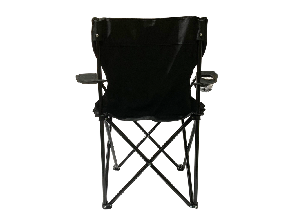 Silla Plegable SUN Awayco Camping Reforzada Pesca Director Reposera Negro
