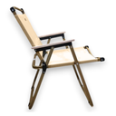 Reposera Awayco Premium Plegable Jardin Camping Descansar Beige