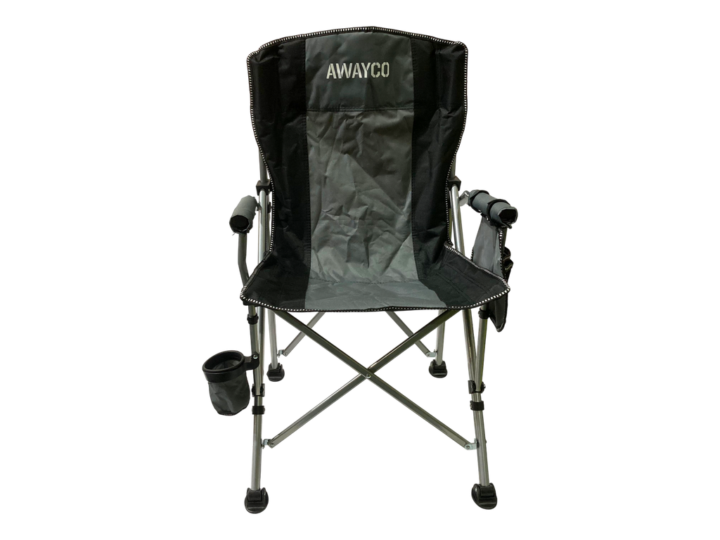 Silla Sillon Director Boss Awayco Plegable CampingReforzado Gris