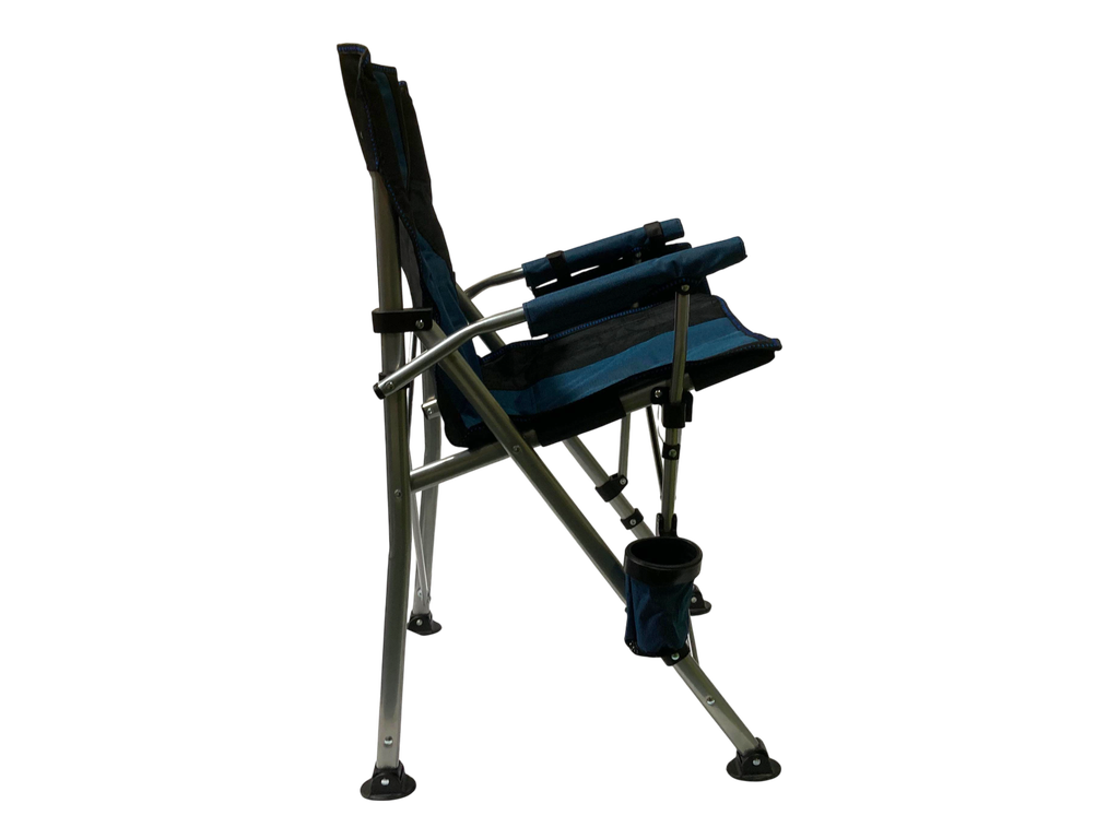 Silla Sillon Director Boss Awayco Plegable Camping Xl Reforzado Azul