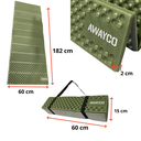 Aislante Térmico Portátil Awayco Aire Libre Mat Campamento Verde